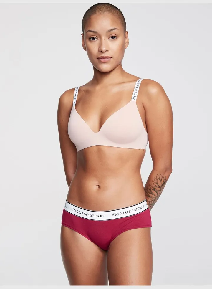 Logo Cotton Cheeky Panty