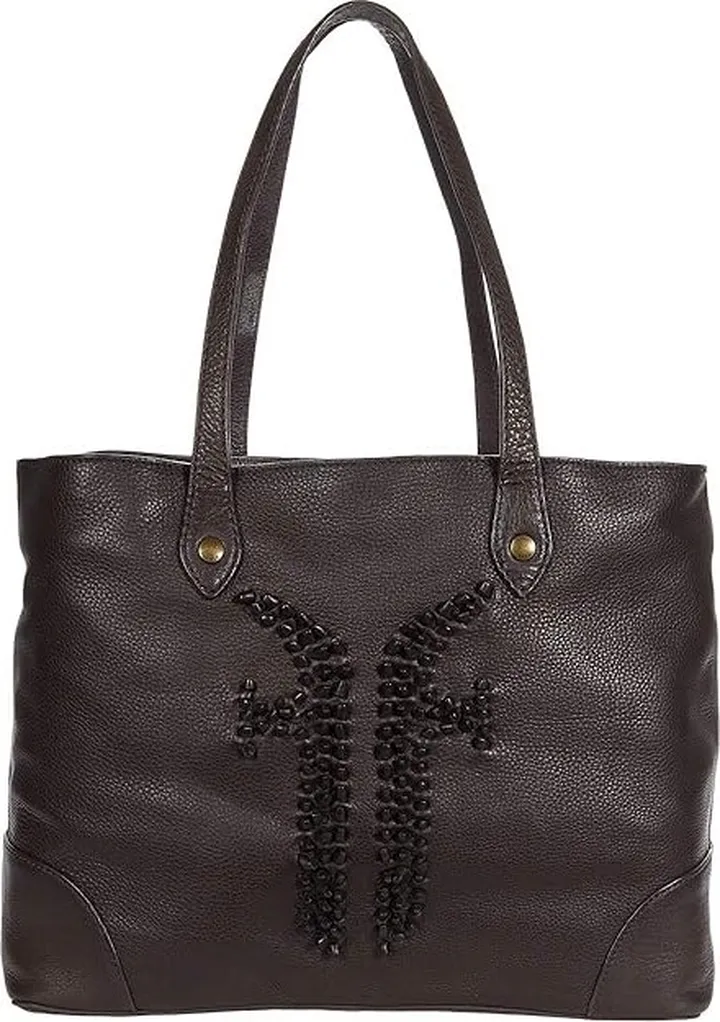 Frye Sienna Shopper (Dark Brown) Handbags