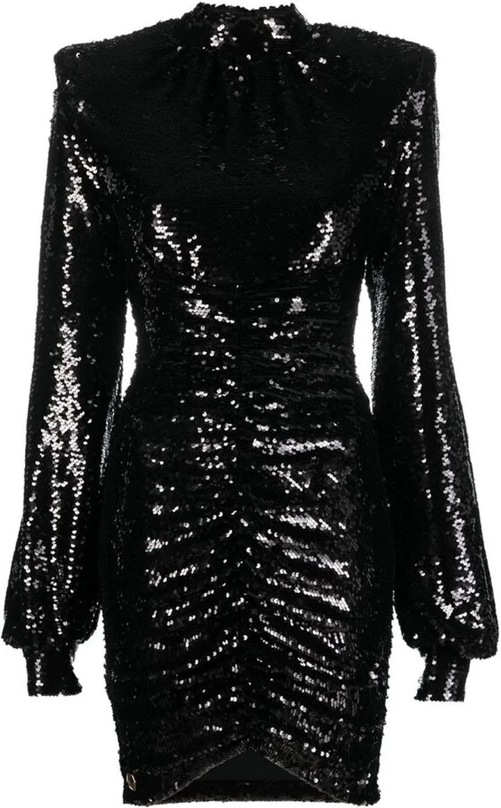 Sequin-Embellished Dress