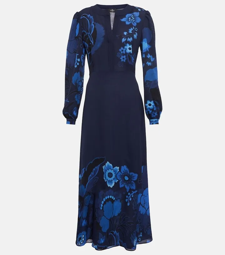 Floral midi dress