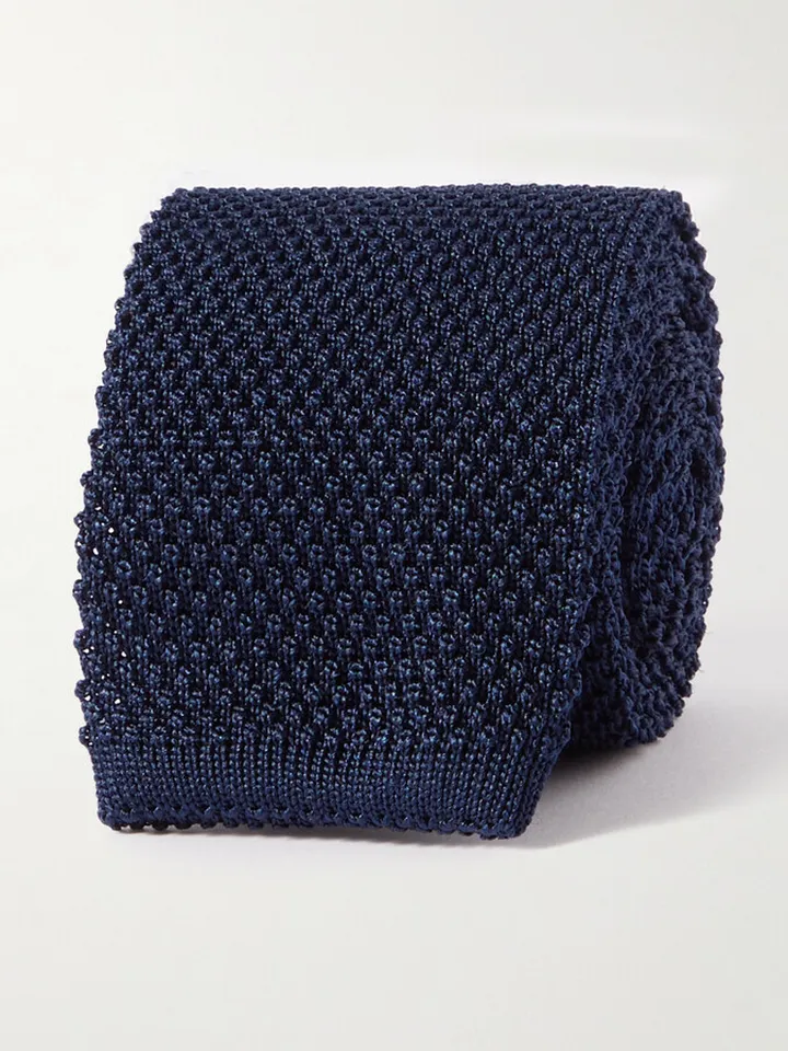 Knitted Silk Tie