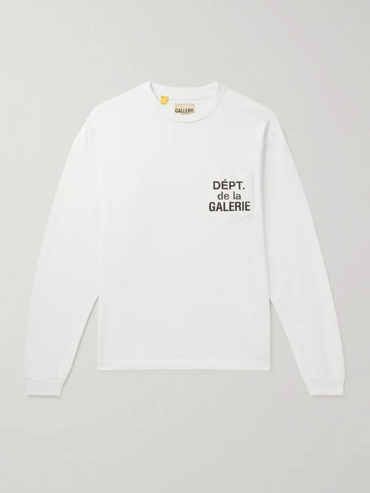 Dept De La Galerie Printed Cotton-Jersey T-Shirt