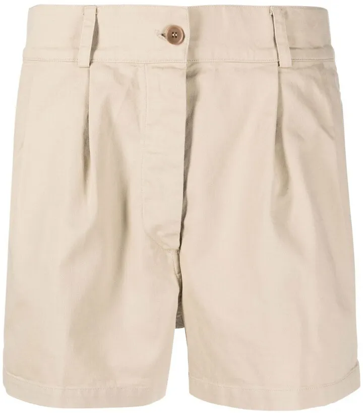High-Waist Wide-Leg Shorts