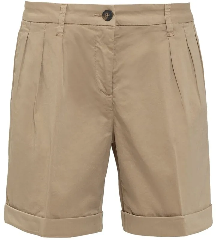 Fay Pleated Bermuda Shorts