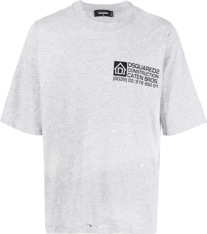 logo-print short-sleeve T-shirt