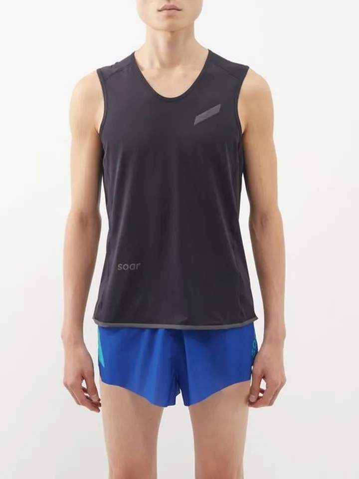 2.0 Jersey And Mesh Tank Top