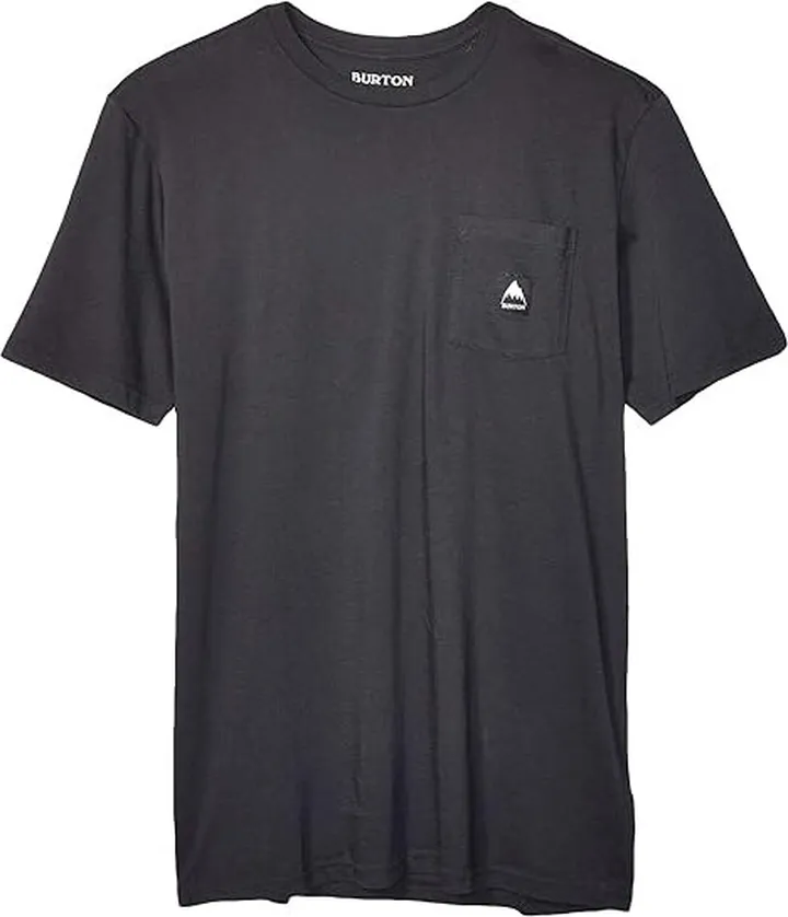 Burton Colfax Short Sleeve T-Shirt (True Black) Clothing