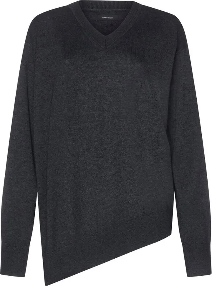 Isabel Marant V-Neck Asymmetric Knitted Jumper
