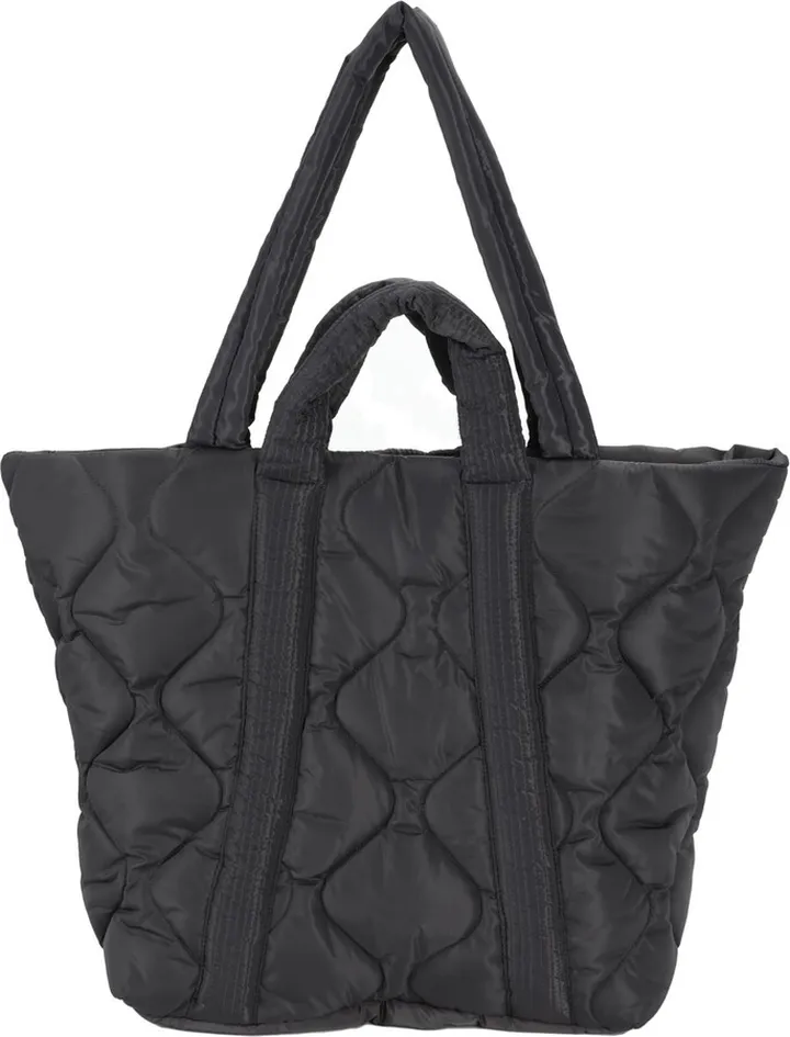 Topshop Puffy Onion Quilt Large Tote Handbag Lead
