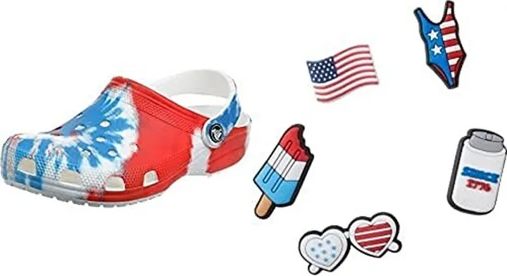 Crocs Classic Americana Clogs | American Flag Shoes