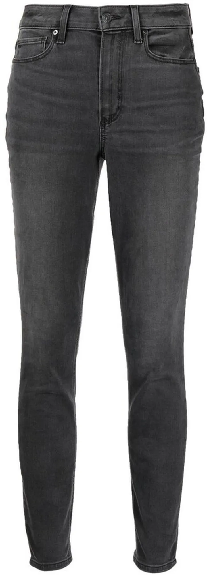 Mid-Rise Ankle-Length Jeans