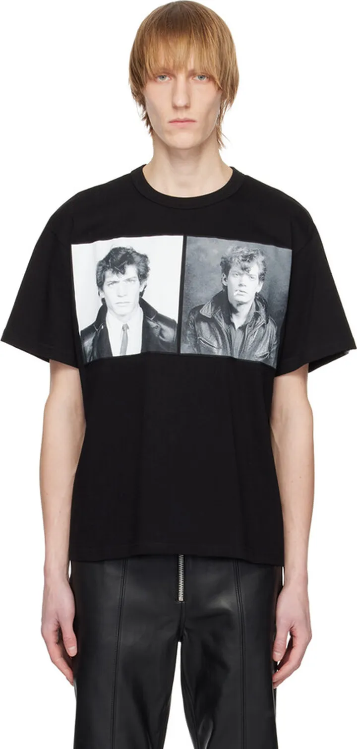 MISBHV Black Self Portrait T-Shirt