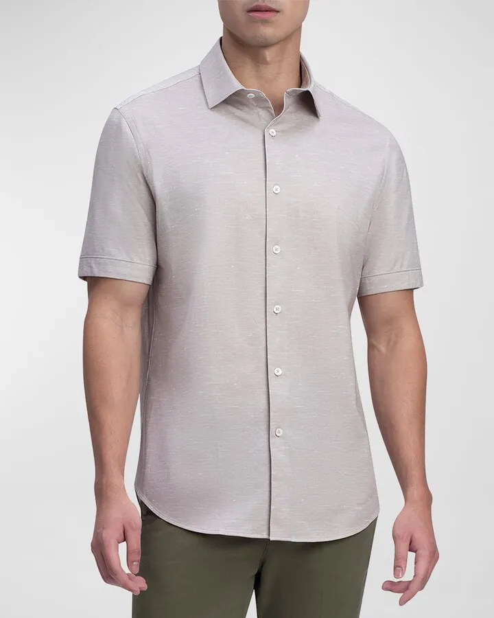 Men's Ooohcotton Tech Slub Sport Shirt