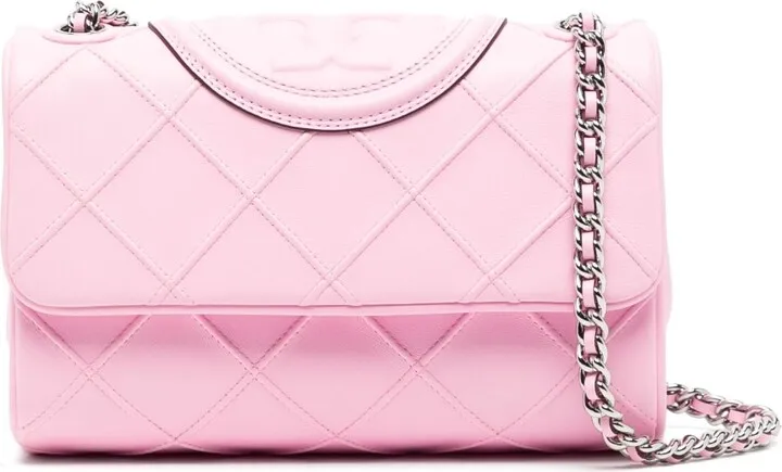 small Fleming leather shoulder bag