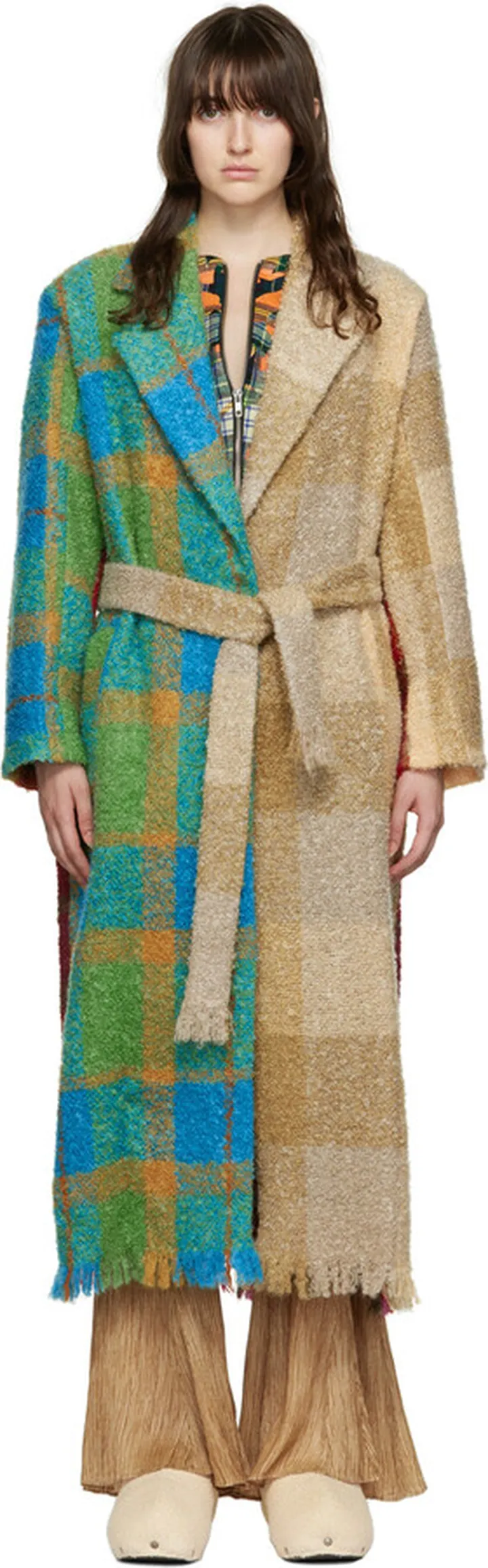 Rave Review Multicolor Lola Fuzzy Coat