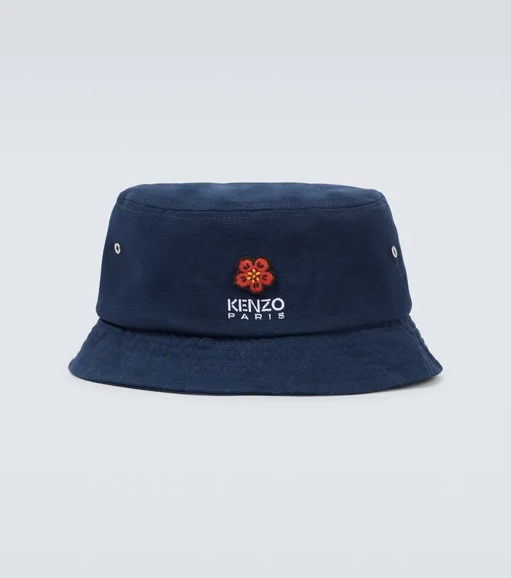 Boke Flower cotton bucket hat