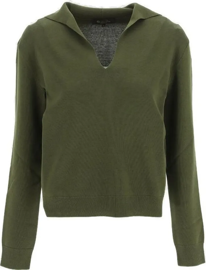 Loro Piana V-Neck Knitted Jumper