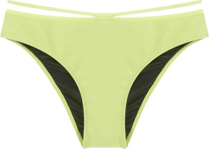 String-Detail Low-Rise Bikini Briefs