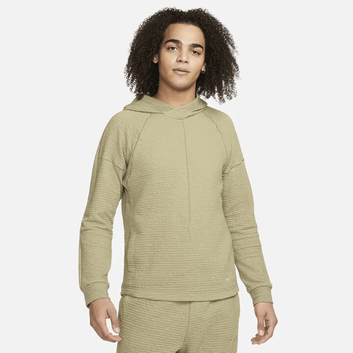 Men's Nike Yoga Dri-FIT Pullover in Brown