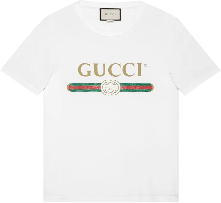 logo print cotton T-shirt
