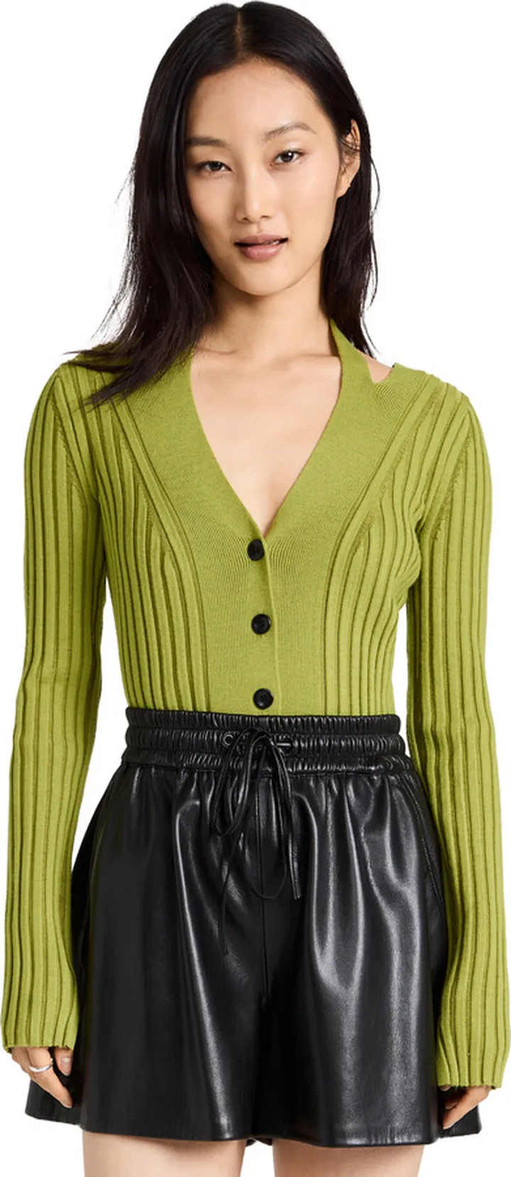 Proenza Schouler White Label Knit Halter Sweater