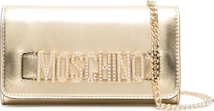 Logo-Plaque Crossbody Bag