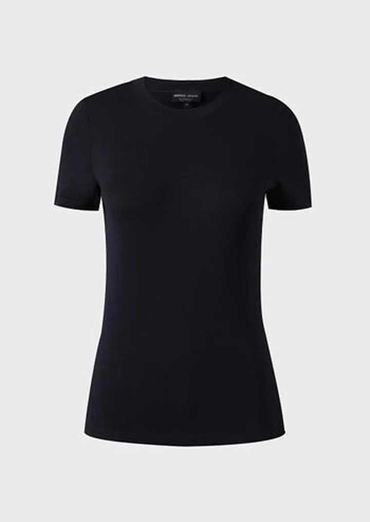Pure cashmere T-shirt