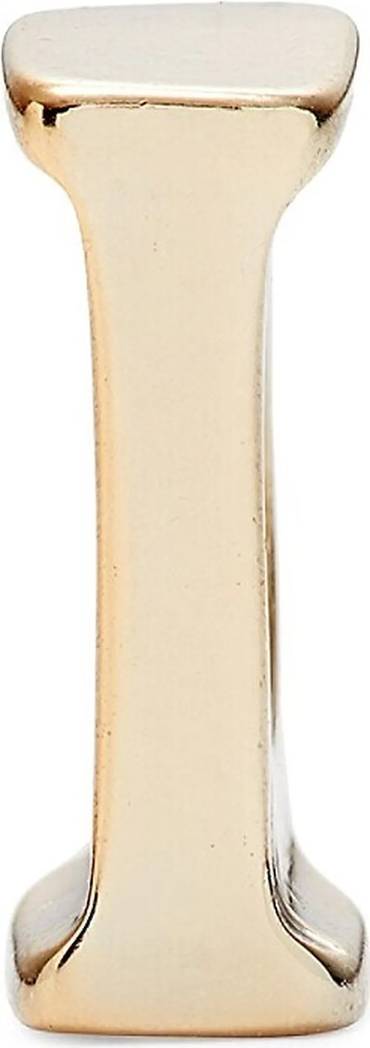 Goldtone I Shoe Charm