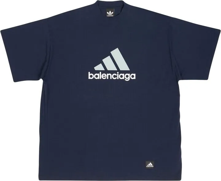 x adidas logo-print T-shirt