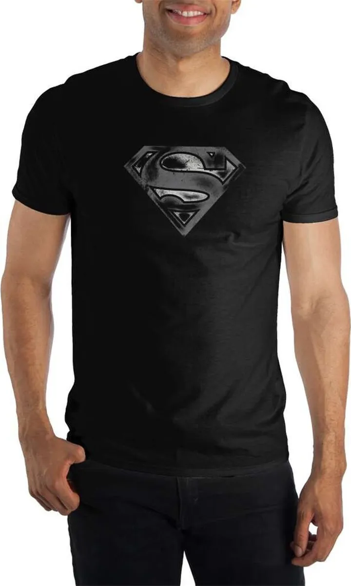 Men's Superman S Symbol Shirt-Small