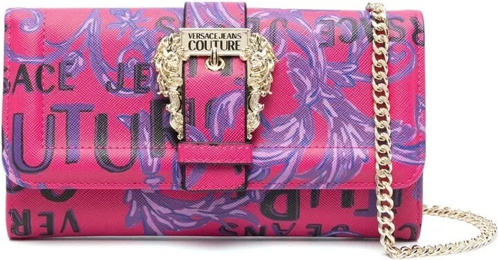 Graphic Print Shoulder Satchel