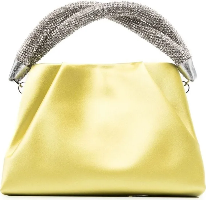 Berenice silk-satin bag