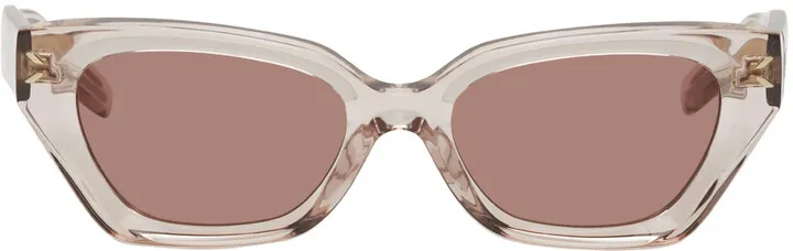MCQ Pink Cat-Eye Sunglasses