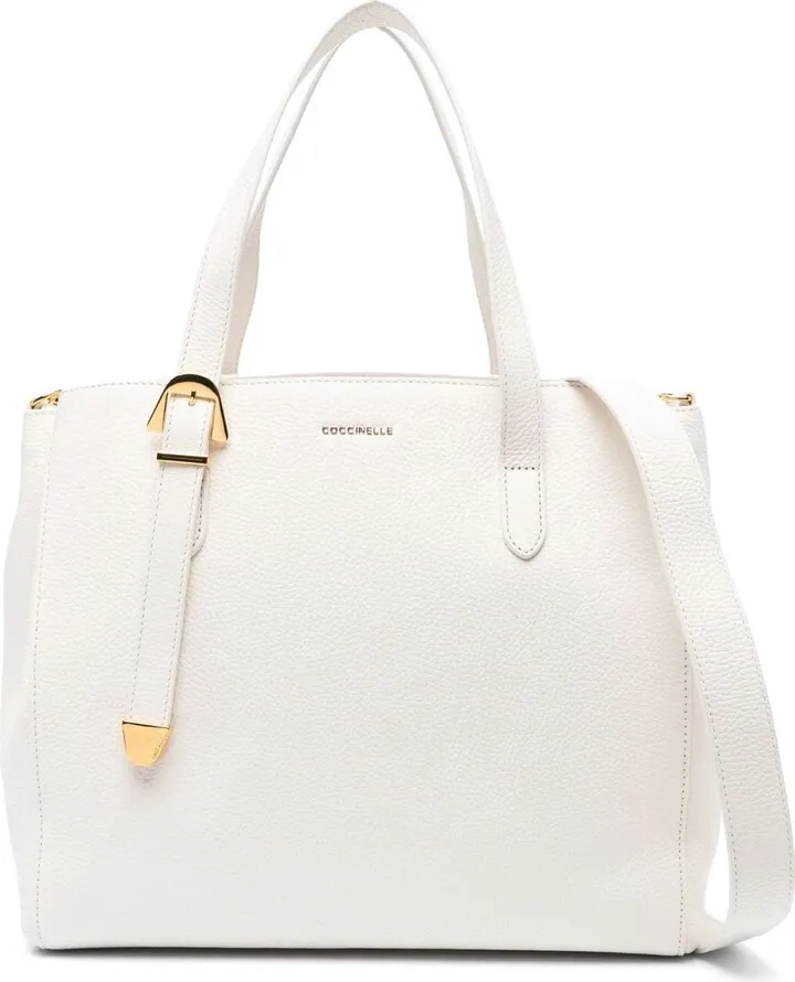 Gleen leather tote bag