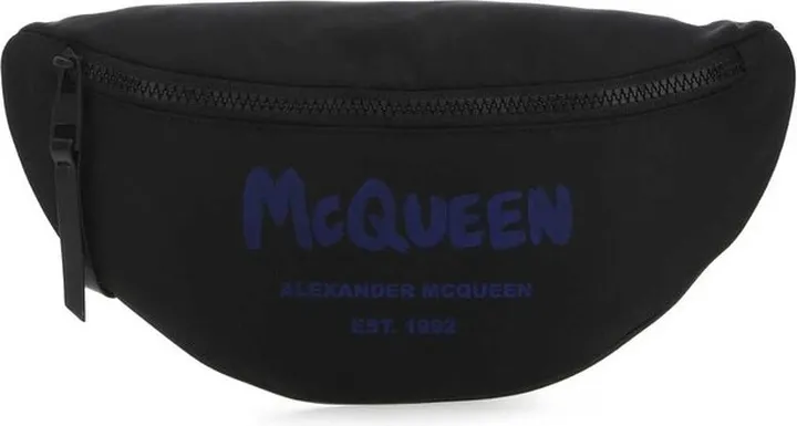Alexander McQueen Logo Printed Belt Bag