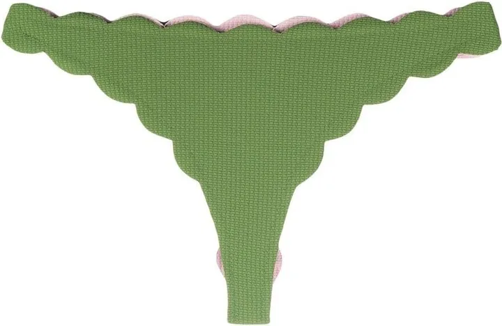 Antibes scallop-edge bikini bottoms