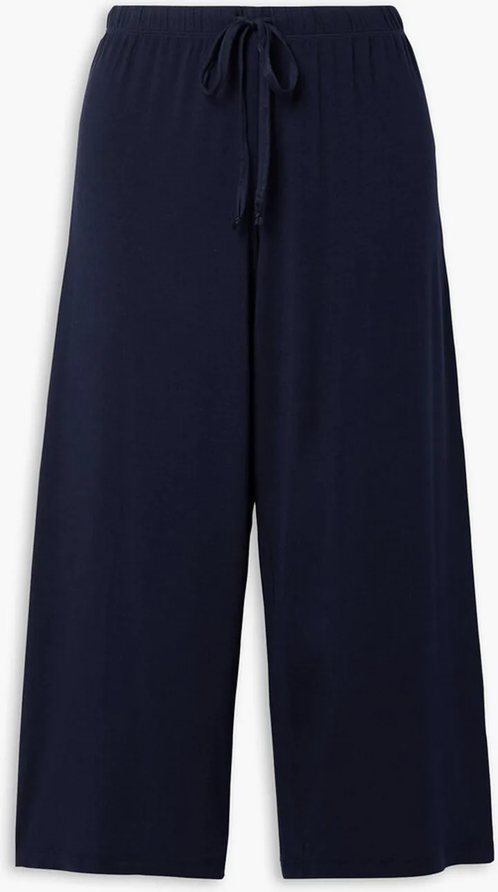 Nora cropped stretch-modal pants