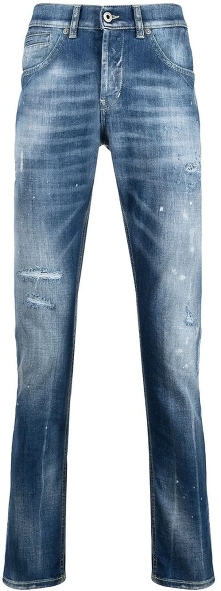 Distressed-Effect Jeans