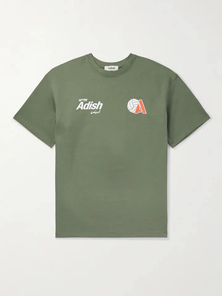 Kora Logo-Print Cotton-Jersey T-Shirt