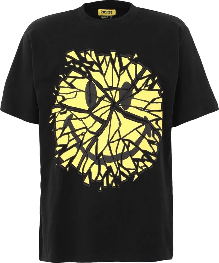 Smiley Glass Tee T-shirt Black