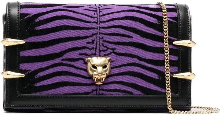 Tiger-Print Shoulder Bag