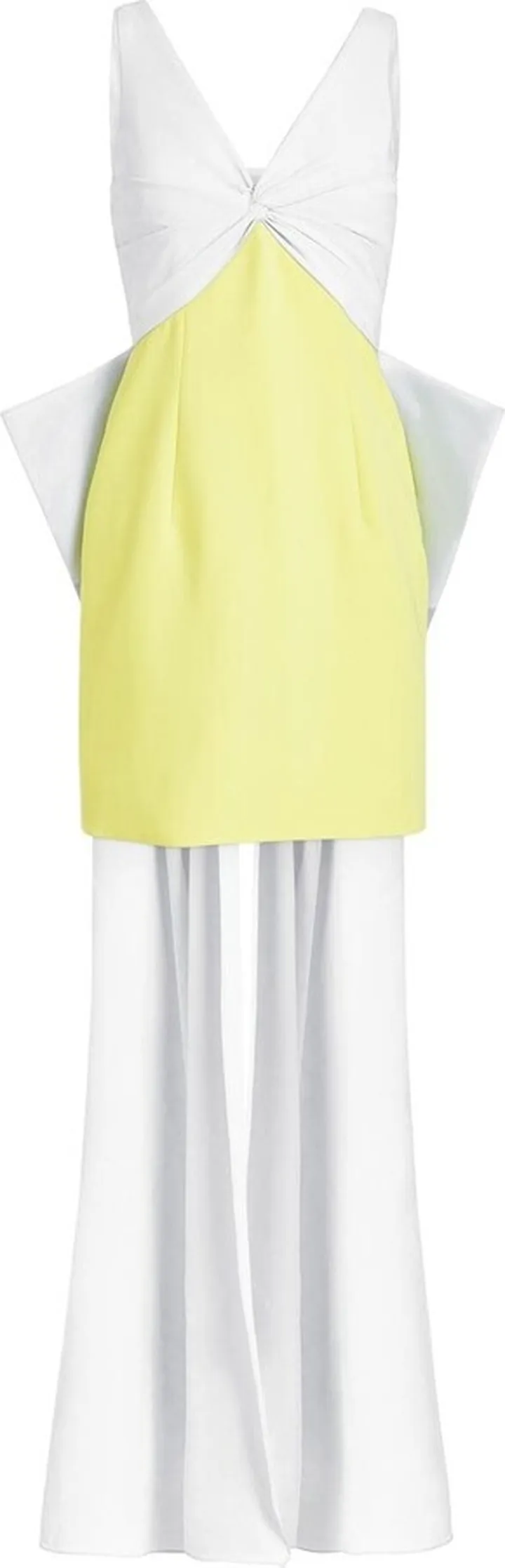 Two-Tone Mini Dress