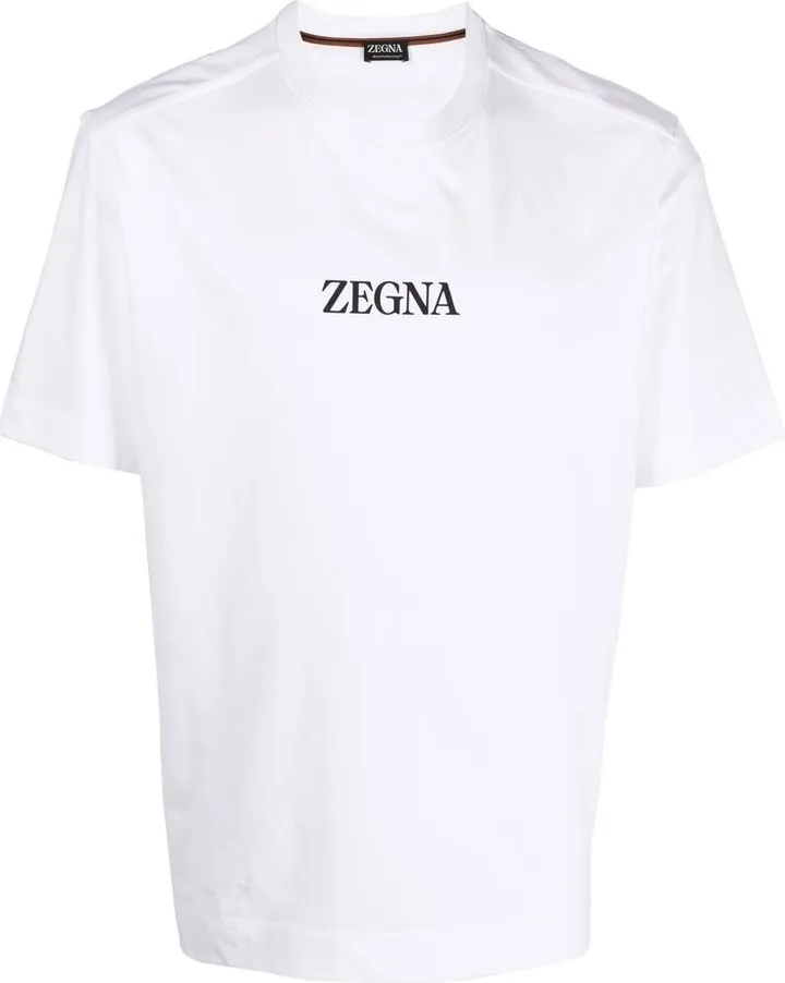 logo-print crew-neck T-shirt