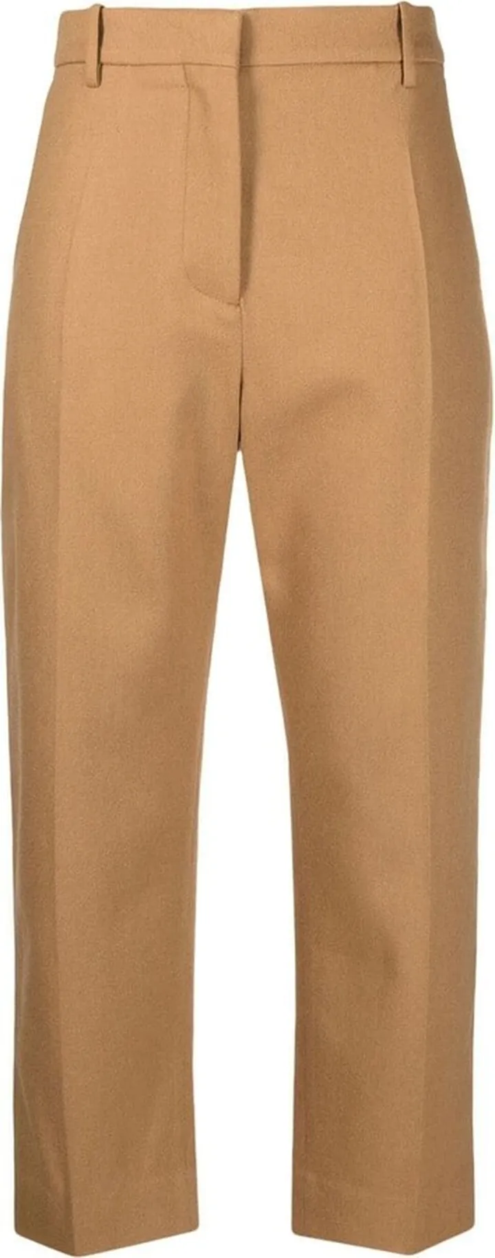 Cropped Tailored Trousers