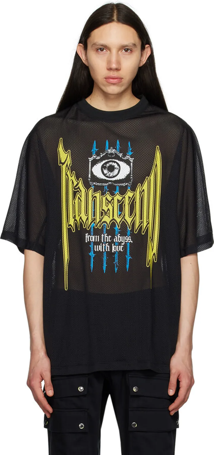 Burberry Black 'Transcend' T-Shirt