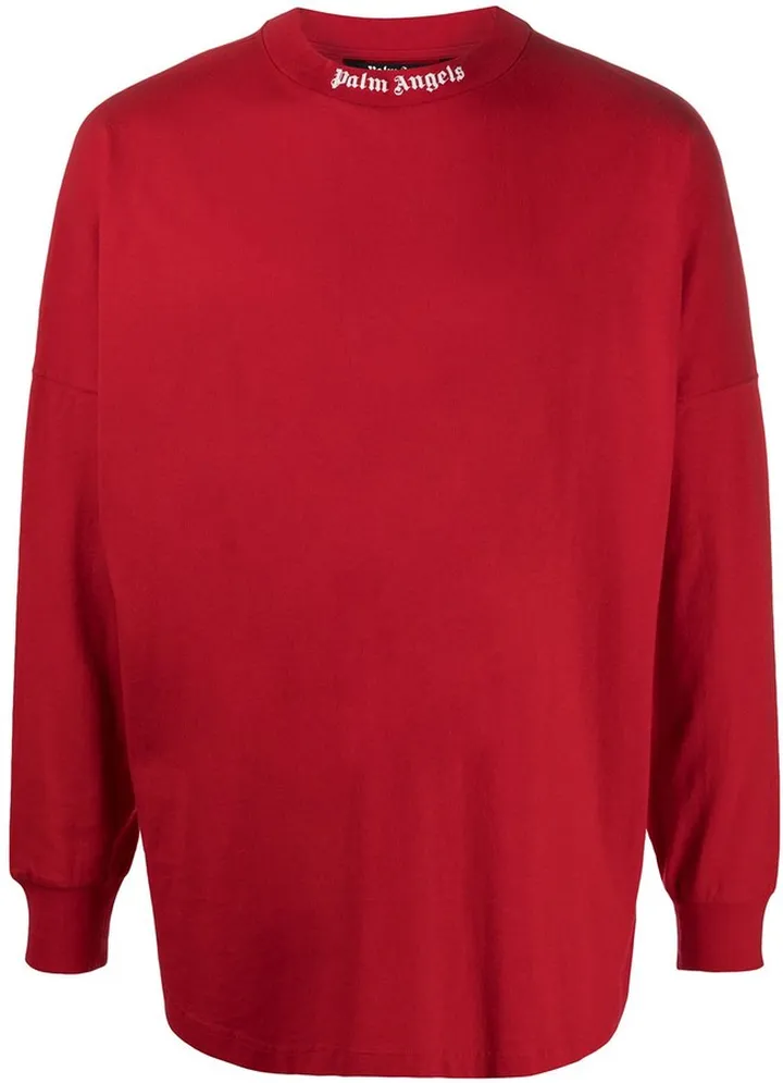 logo-print cotton T-shirt