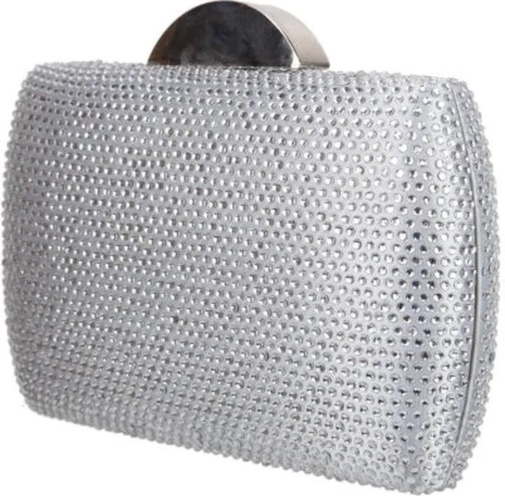 Pacey Crystal Pave Minaudiere