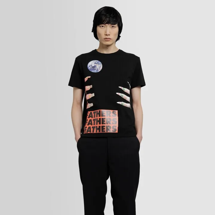 Raf Simons Man Black T-Shirts
