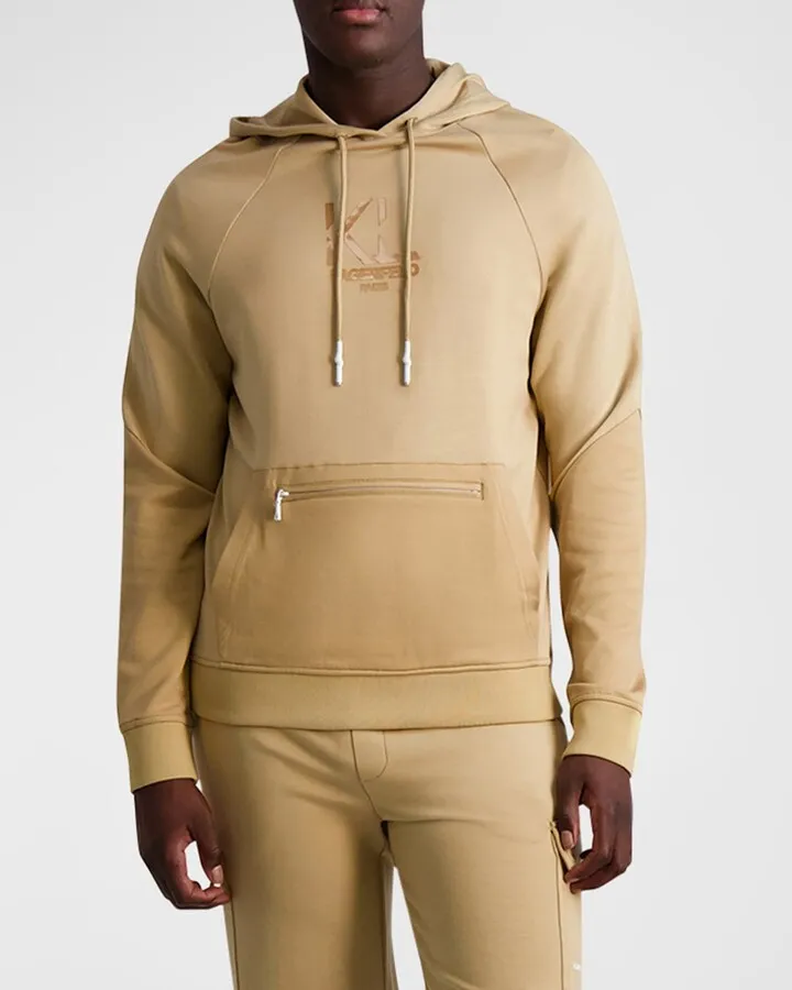 Men's Soft Raglan Logo Hoodie