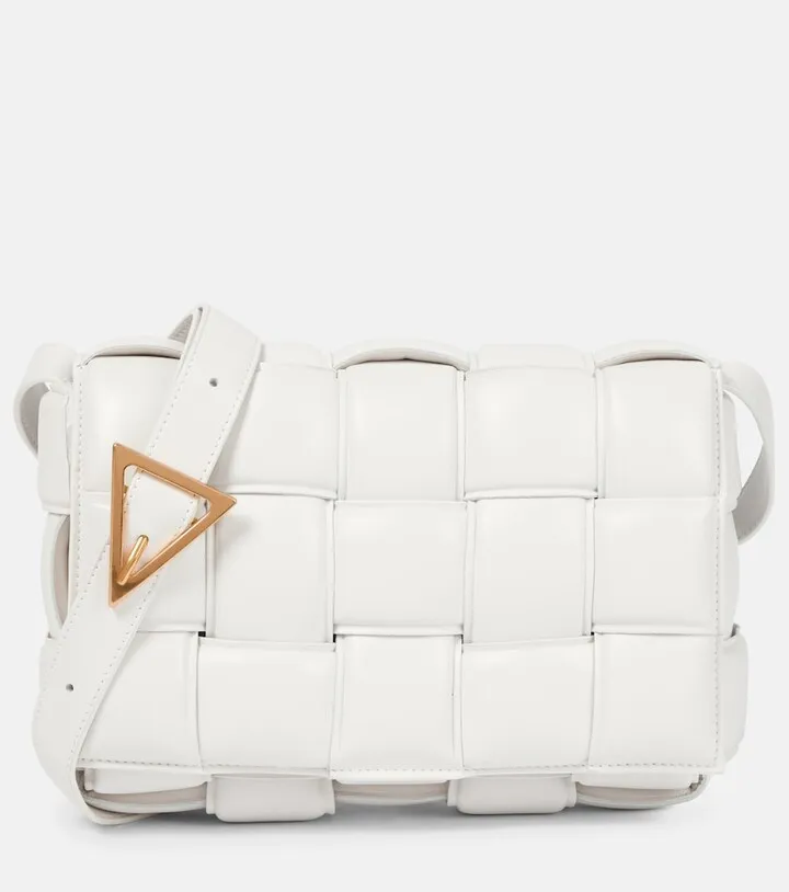 Padded Cassette leather shoulder bag